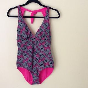 Commando Swim Deep Dive One Piece Reversible Large